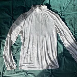 White Turtleneck